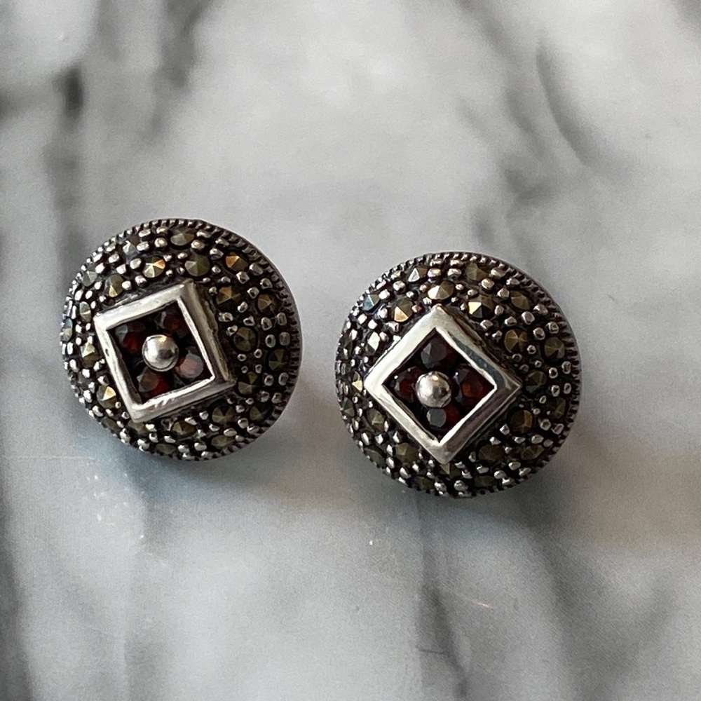 Marcasite and Earrings